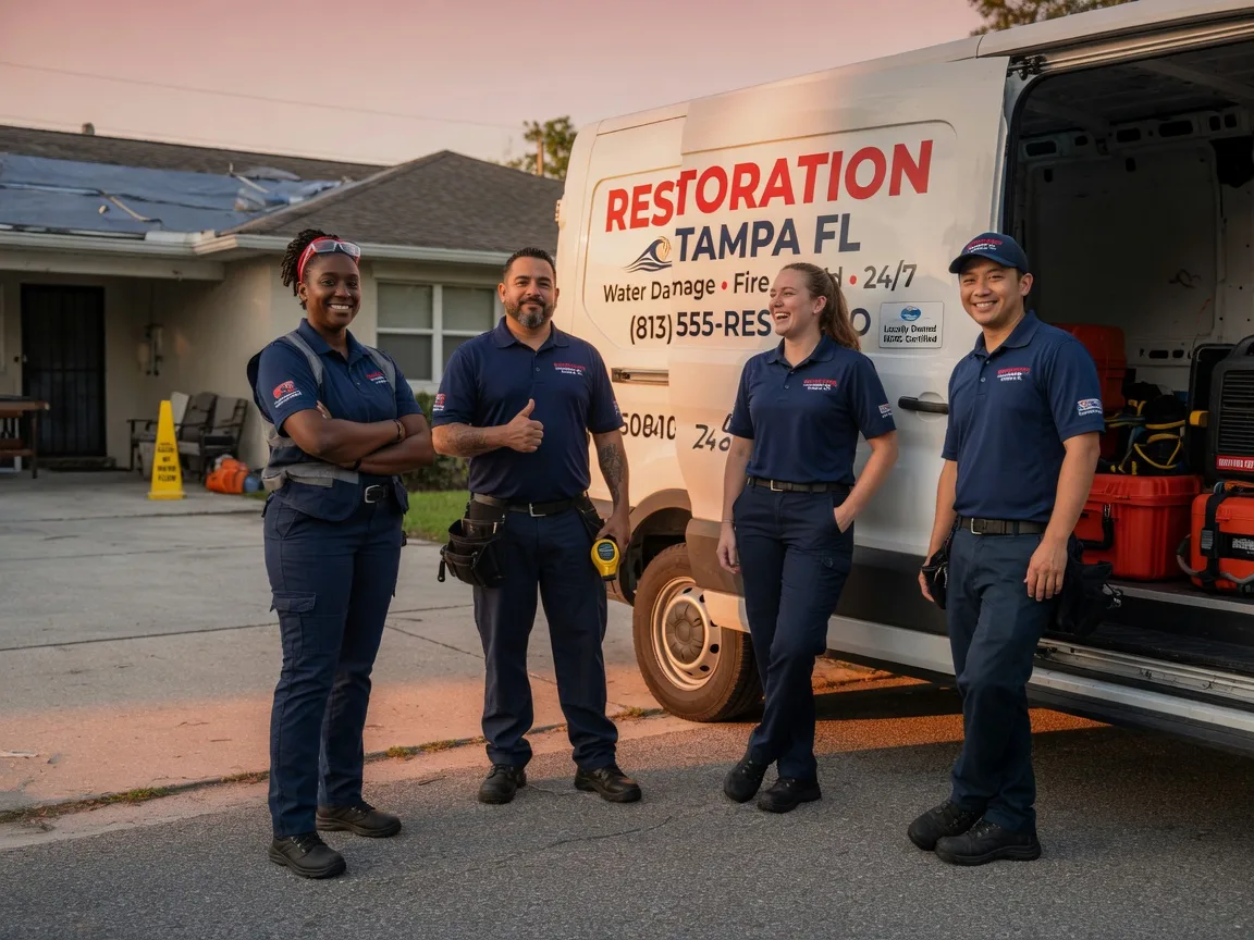 Water Damage Restoration company in Mindoro, WI